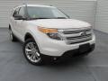 2015 White Platinum Ford Explorer XLT  photo #1