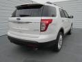 2015 White Platinum Ford Explorer XLT  photo #4