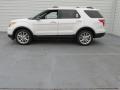 2015 White Platinum Ford Explorer XLT  photo #6