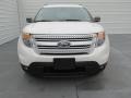2015 White Platinum Ford Explorer XLT  photo #8