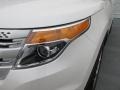 2015 White Platinum Ford Explorer XLT  photo #9