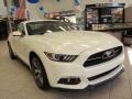 2015 50th Anniversary Wimbledon White Ford Mustang 50th Anniversary GT Coupe  photo #5