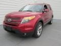 2015 Ruby Red Ford Explorer Limited  photo #7