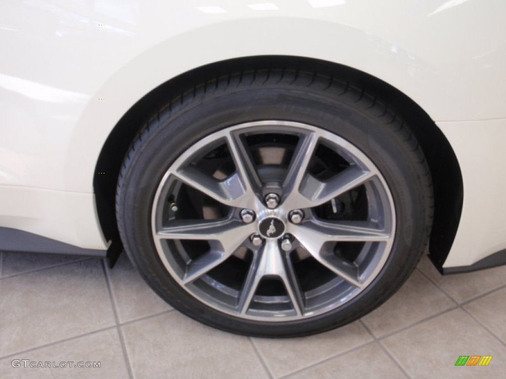 2015 Mustang 50th Anniversary GT Coupe - 50th Anniversary Wimbledon White / 50th Anniversary Cashmere photo #14