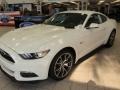 2015 50th Anniversary Wimbledon White Ford Mustang 50th Anniversary GT Coupe  photo #16