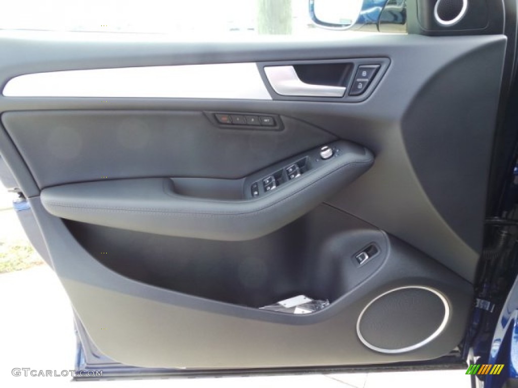 2015 Audi Q5 3.0 TFSI Premium Plus quattro Black Door Panel Photo #100507317