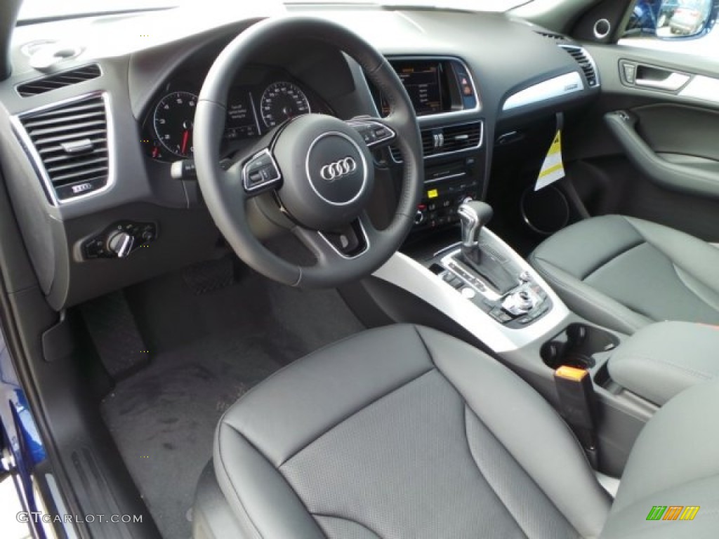 Black Interior 2015 Audi Q5 3.0 TFSI Premium Plus quattro Photo #100507335