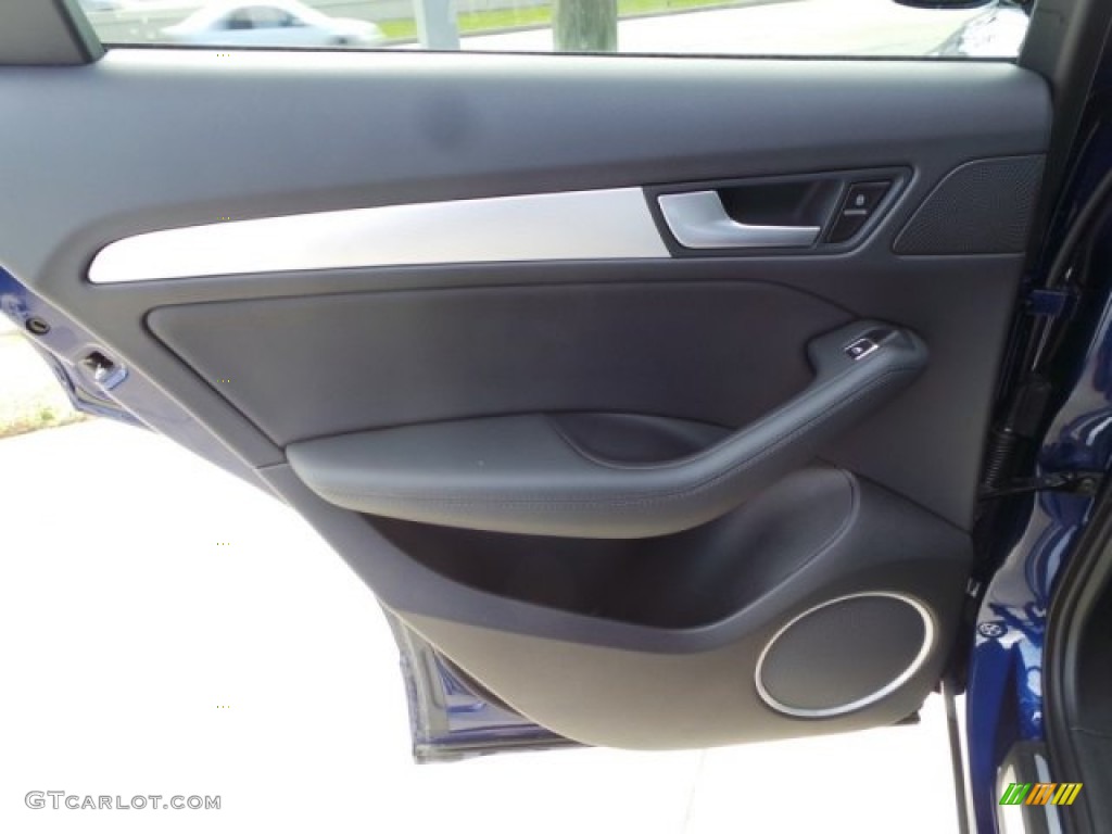 2015 Audi Q5 3.0 TFSI Premium Plus quattro Black Door Panel Photo #100507584
