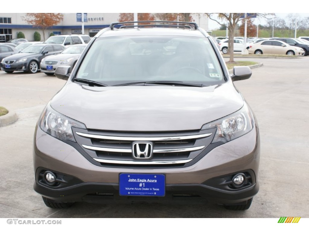 2012 CR-V EX-L - Urban Titanium Metallic / Gray photo #4