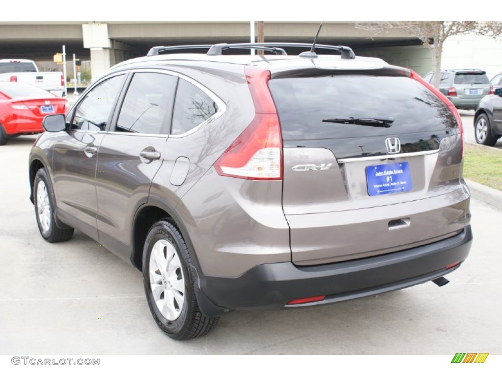 2012 CR-V EX-L - Urban Titanium Metallic / Gray photo #7