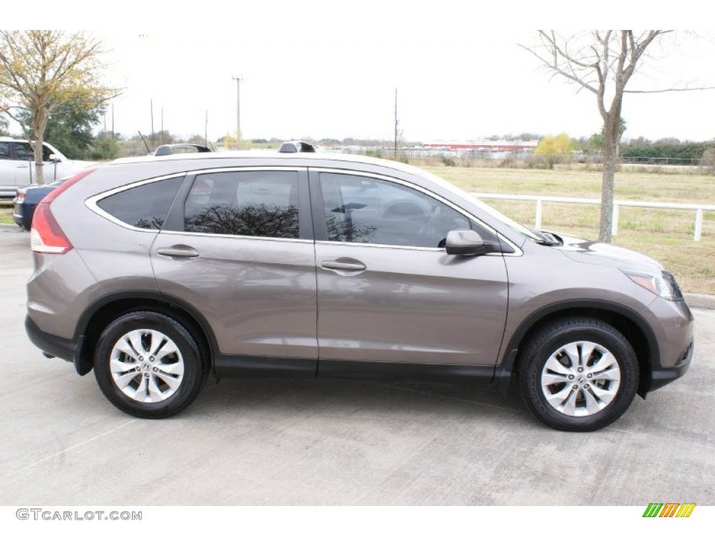 2012 CR-V EX-L - Urban Titanium Metallic / Gray photo #10