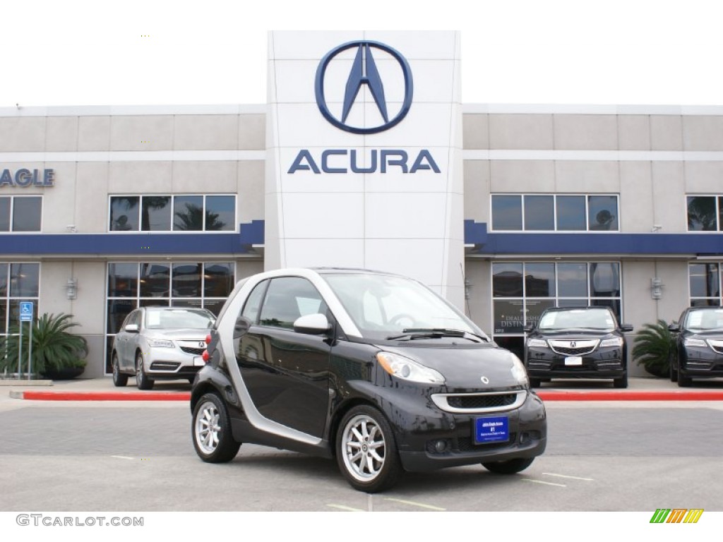 2010 fortwo pure coupe - Deep Black / Grey photo #2