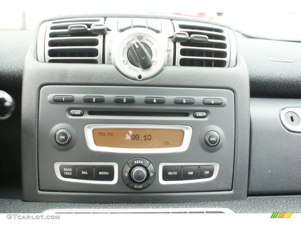 2010 fortwo pure coupe - Deep Black / Grey photo #24
