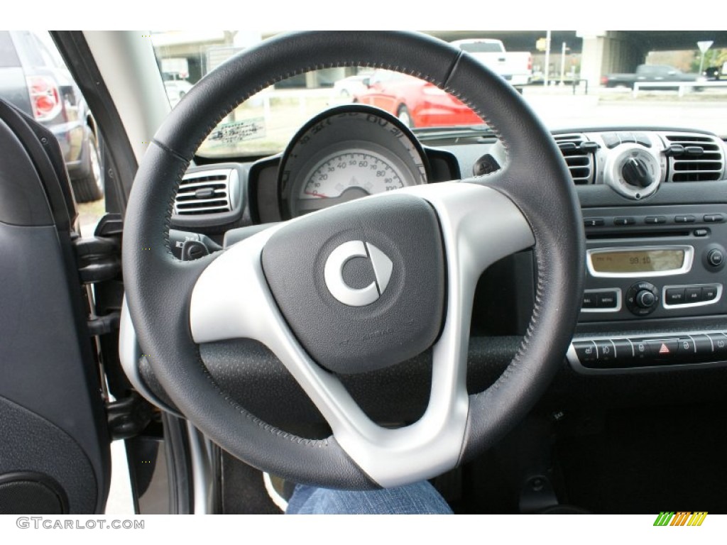 2010 fortwo pure coupe - Deep Black / Grey photo #29