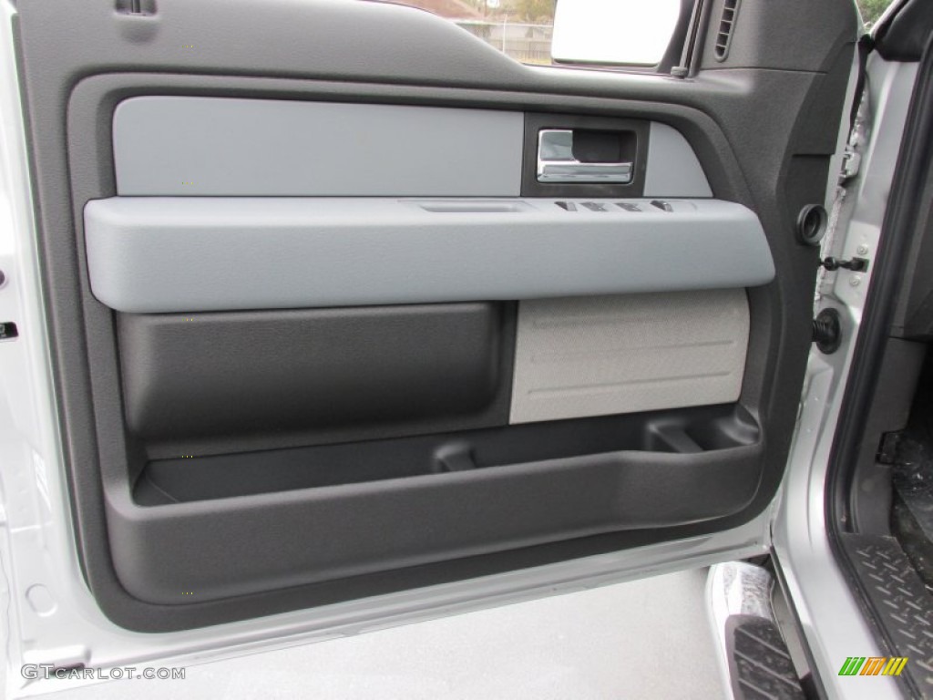 2014 F150 STX SuperCab - Ingot Silver / Steel Grey photo #23