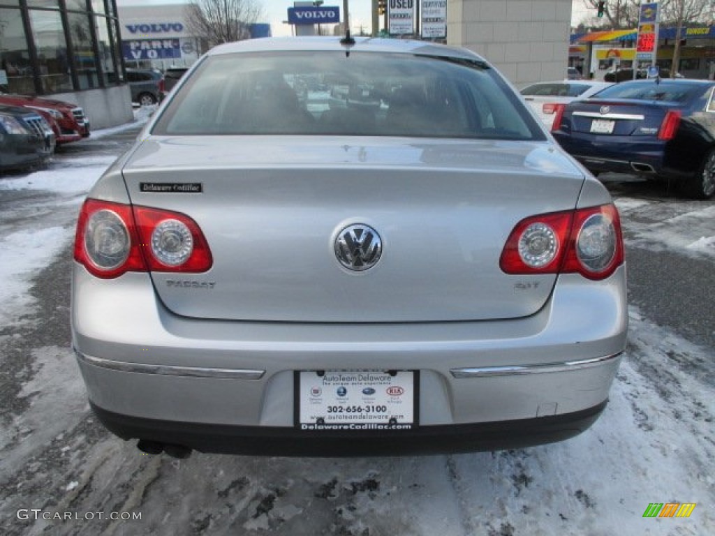 2009 Passat Komfort Sedan - Reflex Silver Metallic / Deep Black photo #5