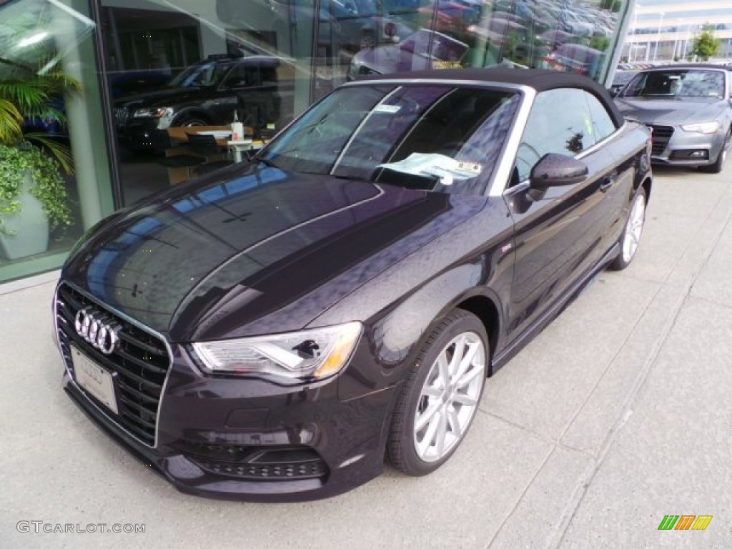 2015 A3 1.8 Prestige Cabriolet - Beluga Brown Metallic / Chestnut Brown photo #3