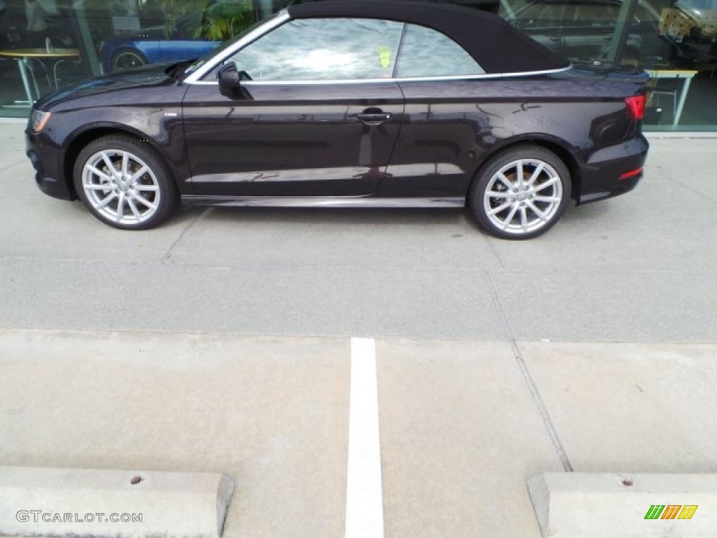 2015 A3 1.8 Prestige Cabriolet - Beluga Brown Metallic / Chestnut Brown photo #4