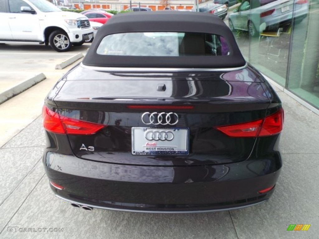 2015 A3 1.8 Prestige Cabriolet - Beluga Brown Metallic / Chestnut Brown photo #6
