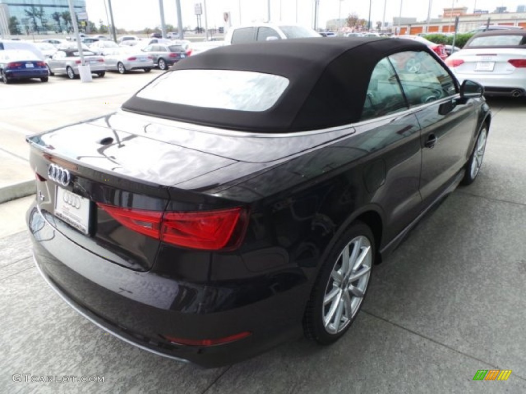 2015 A3 1.8 Prestige Cabriolet - Beluga Brown Metallic / Chestnut Brown photo #7