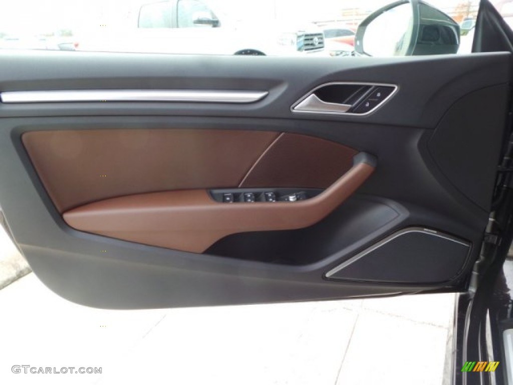 2015 A3 1.8 Prestige Cabriolet - Beluga Brown Metallic / Chestnut Brown photo #9