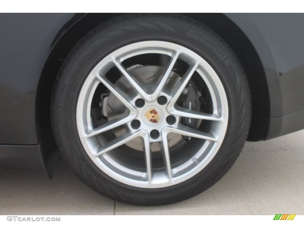 2014 Panamera 4 - Black / Black photo #8