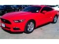 2015 Race Red Ford Mustang V6 Coupe  photo #9