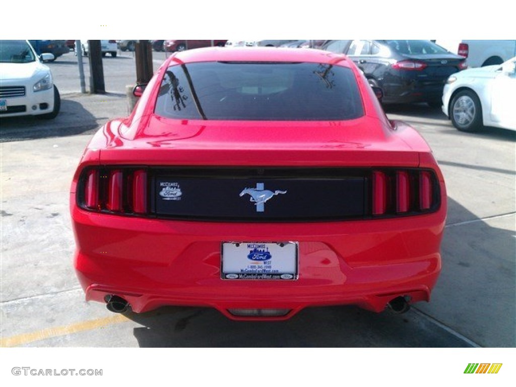 2015 Mustang V6 Coupe - Race Red / Ebony photo #11