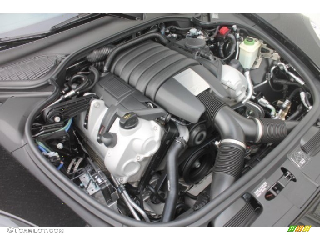 2014 Panamera 4 - Black / Black photo #36