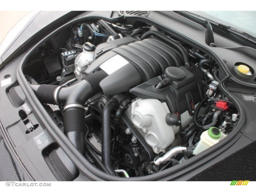 2014 Panamera 4 - Black / Black photo #37