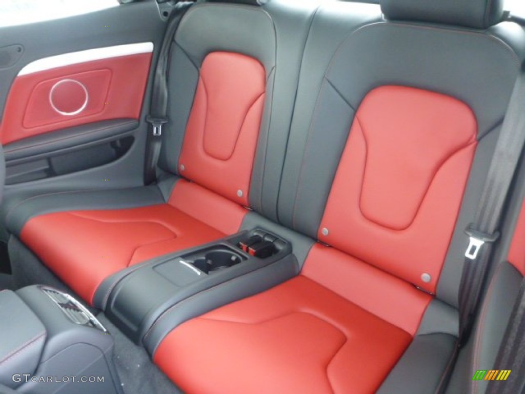 2015 Audi S5 3.0T Prestige quattro Cabriolet Rear Seat Photo #100514952