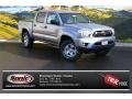 2015 Silver Sky Metallic Toyota Tacoma V6 Double Cab 4x4  photo #1