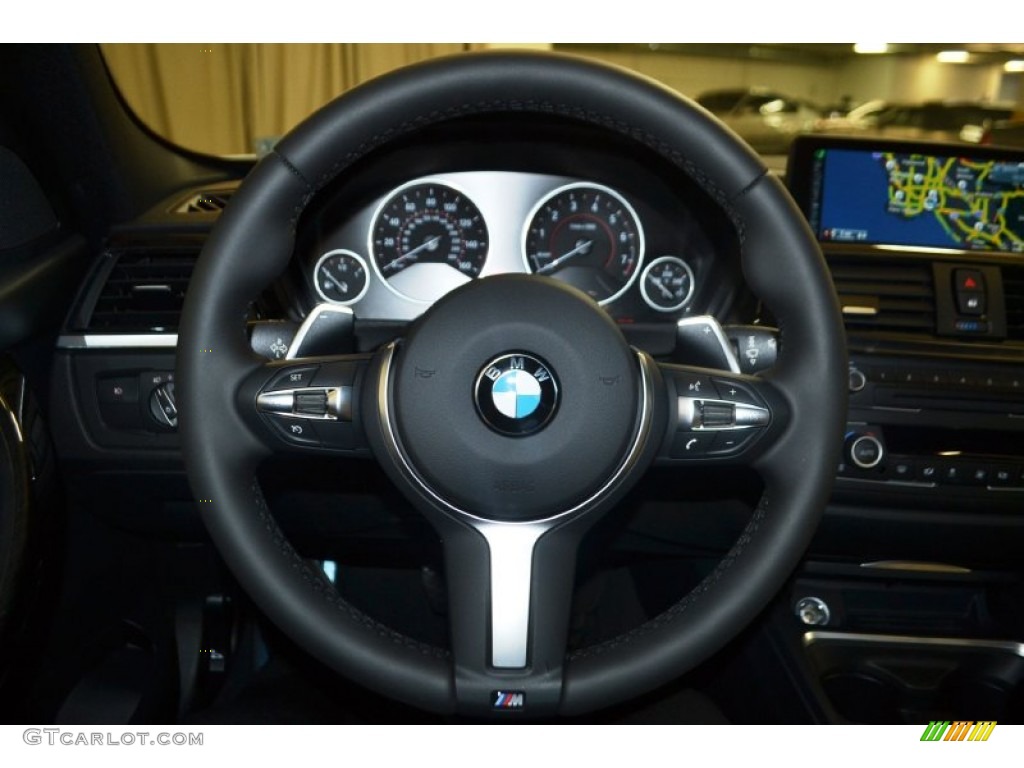 2015 3 Series 335i Sedan - Alpine White / Black photo #9