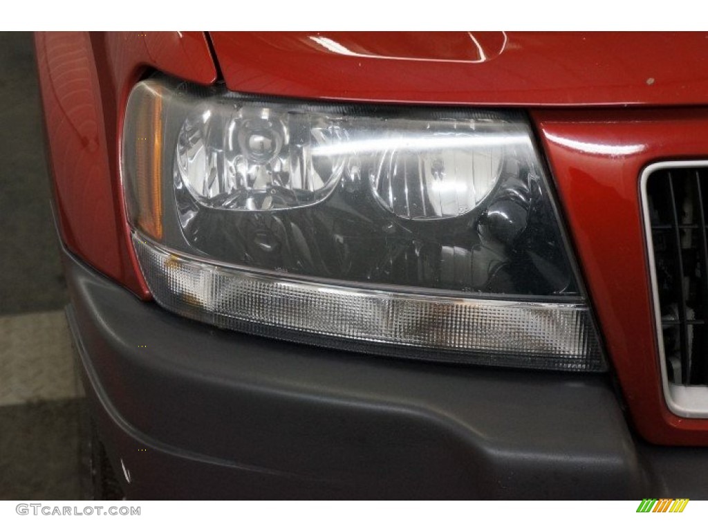 2004 Grand Cherokee Laredo 4x4 - Inferno Red Pearl / Dark Slate Gray photo #35