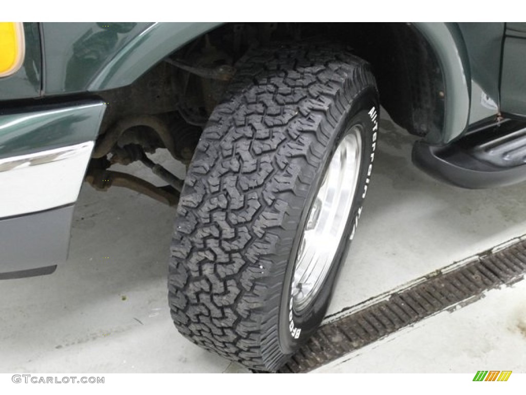 2001 F150 XLT SuperCrew 4x4 - Dark Highland Green Metallic / Medium Graphite photo #10