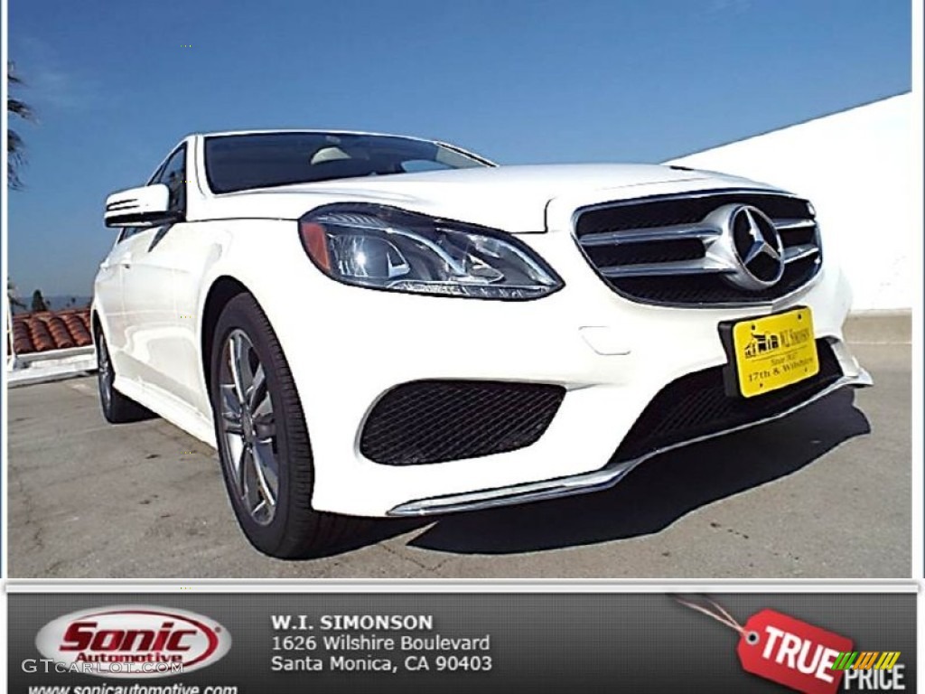 2015 E 250 Blutec Sedan - Polar White / Silk Beige/Espresso Brown photo #1