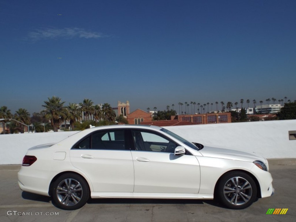 2015 E 250 Blutec Sedan - Polar White / Silk Beige/Espresso Brown photo #3