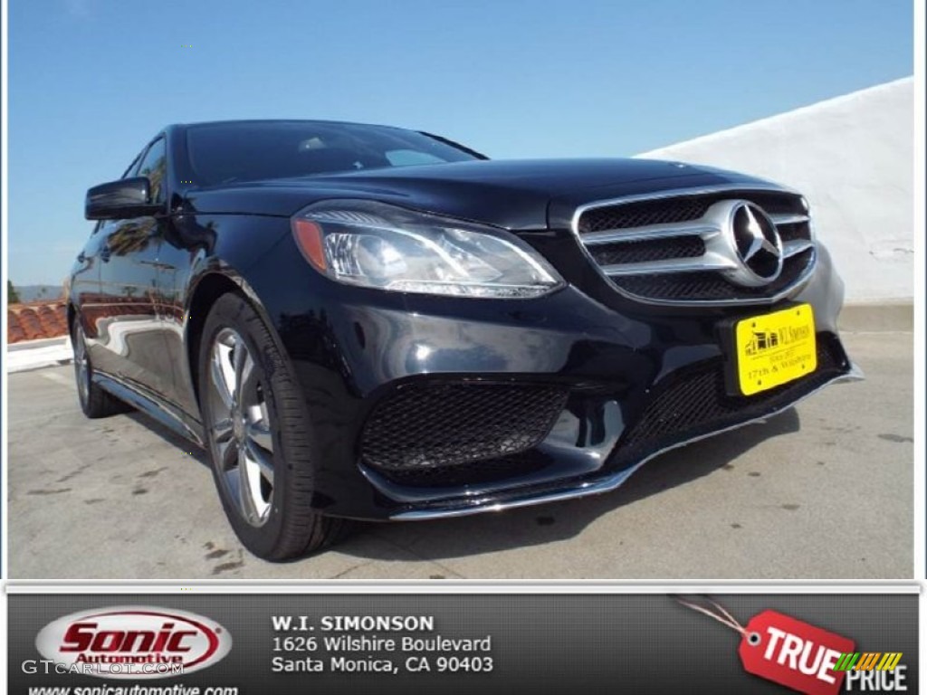 2015 E 250 Blutec Sedan - Black / Black photo #1
