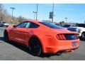 2015 Competition Orange Ford Mustang EcoBoost Premium Coupe  photo #23