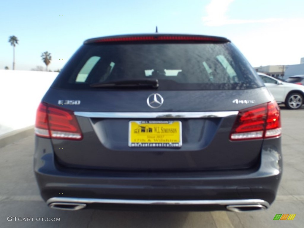 2015 E 350 4Matic Wagon - Steel Grey Metallic / Black photo #5