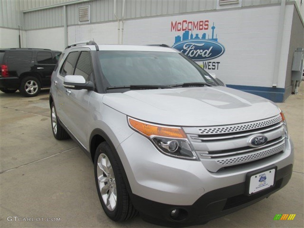 2015 Explorer Limited - Ingot Silver / Charcoal Black photo #1