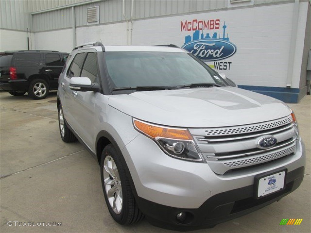 2015 Explorer Limited - Ingot Silver / Charcoal Black photo #2