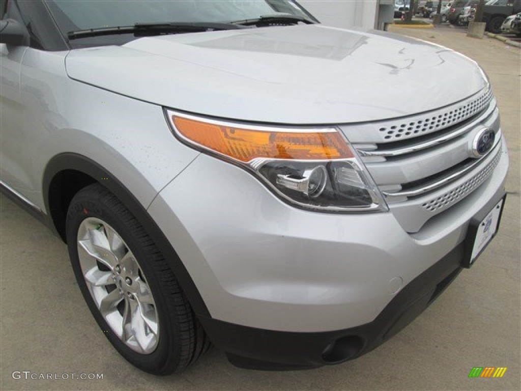 2015 Explorer Limited - Ingot Silver / Charcoal Black photo #3