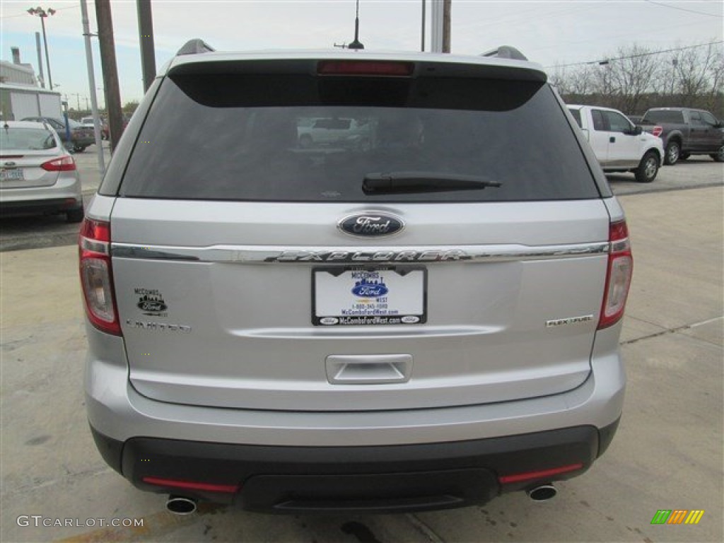 2015 Explorer Limited - Ingot Silver / Charcoal Black photo #8