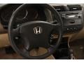 2003 Honda Civic Ivory Interior Steering Wheel Photo