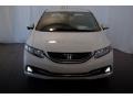 White Orchid Pearl - Civic Hybrid Sedan Photo No. 3