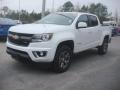 2015 Summit White Chevrolet Colorado Z71 Crew Cab  photo #11