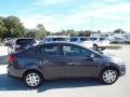 2012 Violet Grey Metallic Ford Fiesta S Sedan  photo #9