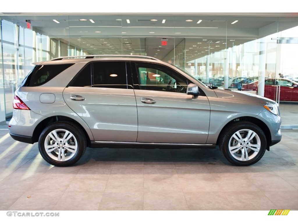 Paladium Silver Metallic 2015 Mercedes-Benz ML 350 4Matic Exterior Photo #100533142