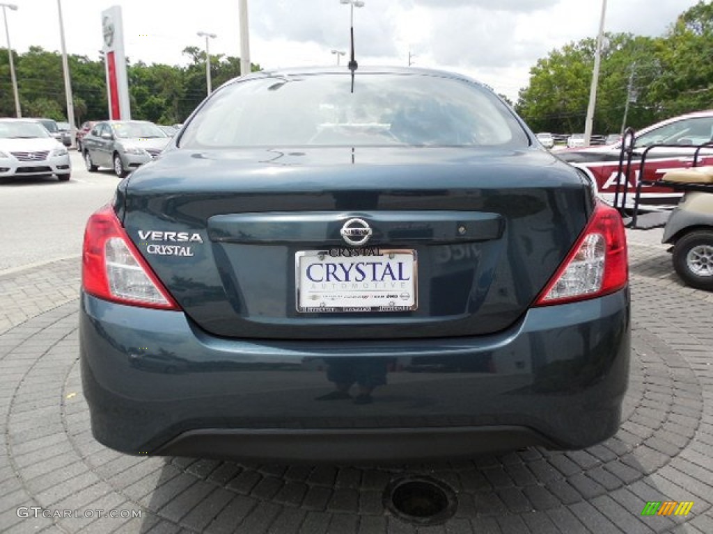 2015 Versa 1.6 S Sedan - Graphite Blue / Charcoal photo #7